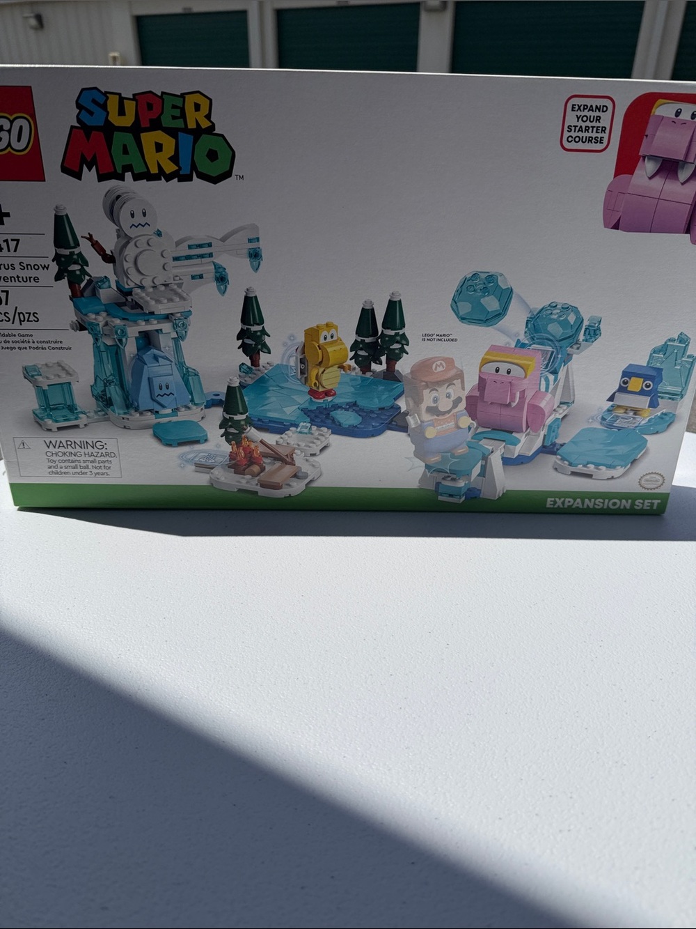 Lego Super Mario Fliprus SnowAdventure Expansion Set - Blue, White, Pink, Yellow